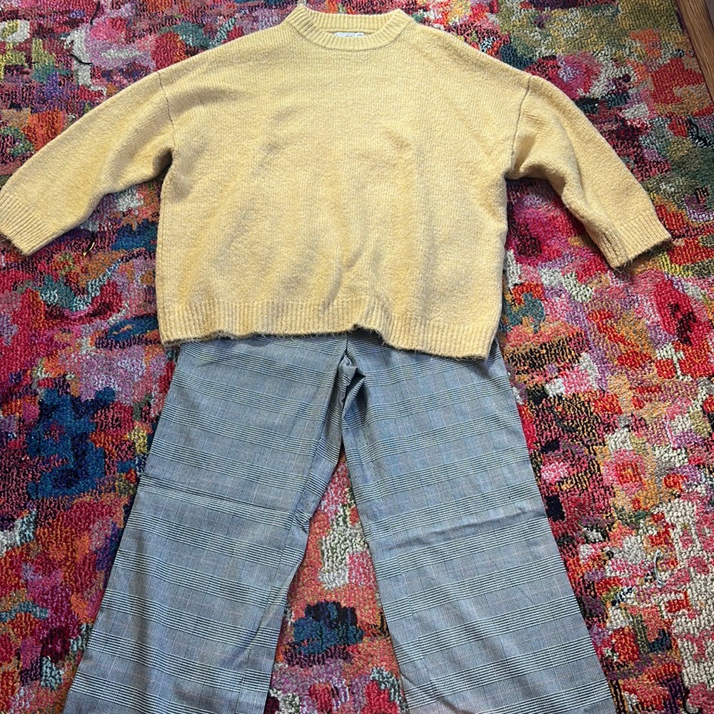 Alpaca wool oversized sweater